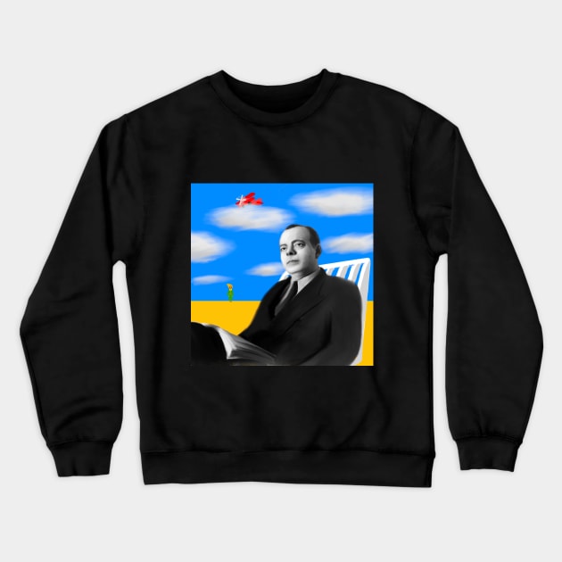 The Little Prince - Antoine de Saint-Exupéry Crewneck Sweatshirt by Zmudart